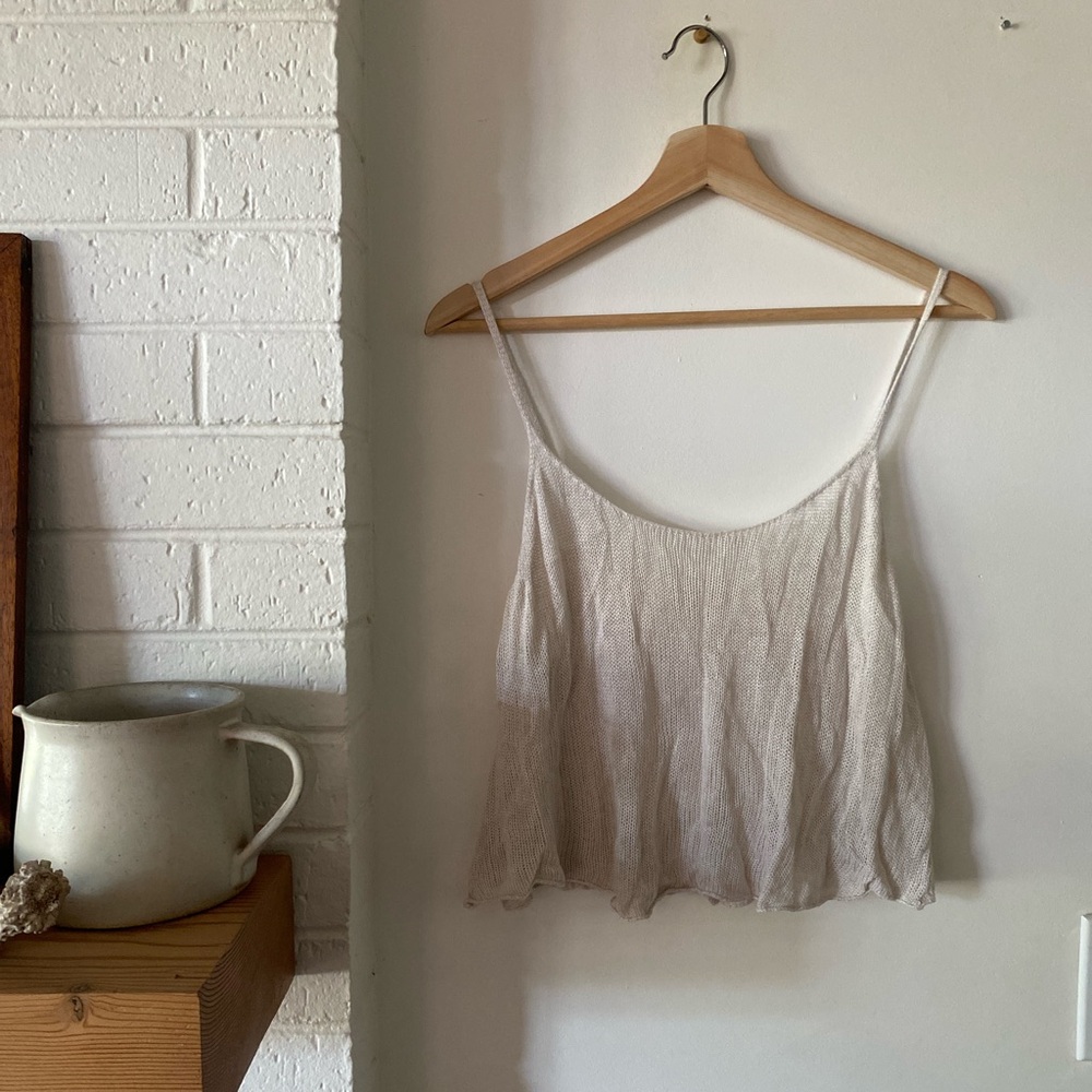 Made in Italy Knit Camisole Top